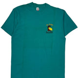 Bar & Grill Fruit Of The Loom Single Stitch T-Shirt - XL Green Cotton