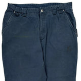 Duluth Cargo Trousers - 34W 30L Blue Cotton