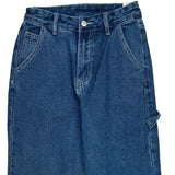 Unbranded Carpenter Jeans - 26W UK 8 Blue Cotton