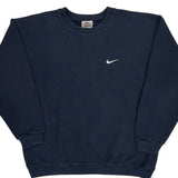 Nike Sweatshirt - Large Navy Cotton