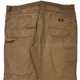 Dickies Carpenter Trousers - 34W 30L Brown Cotton