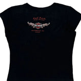Harley Davidson Graphic T-Shirt - Medium Black Cotton