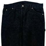 Dickies Carpenter Pants - 36W 31L Black Cotton