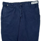Carhartt Trousers - 36W 32L Navy Cotton Blend