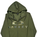 Oakley Camo Hoodie - XL Green Cotton