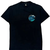 California Santa Cruz Graphic T-Shirt - Medium Black Cotton