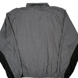Reebok Windbreaker - Large Grey Polyester