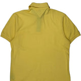 Tommy Hilfiger Polo Shirt - Medium Yellow Cotton