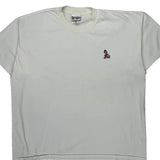 Mickey Mouse Disney Cartoon T-Shirt - XL White Cotton