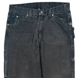 Dickies Double Knee Carpenter Pants - 32W 30L Gray Cotton