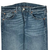 501 Levis Jeans - 32W 35L Blue Cotton