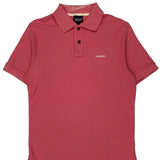 Patagonia Polo Shirt - Small Red Cotton