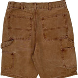 No Boundaries Carpenter Shorts - 30W 9L Brown Cotton