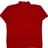 Ralph Lauren Polo Shirt - Medium Red Cotton