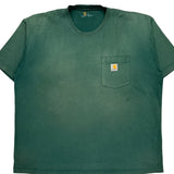 Carhartt T-Shirt - XL Green Cotton