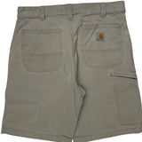 Carhartt Carpenter Shorts - 34W 10L Gray Cotton