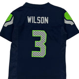 Age 5-6 Seahawkes Nfl Football Jersey - Small Navy Polyester