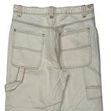 Unbranded Carpenter Trousers - 34W 29L Cream Cotton