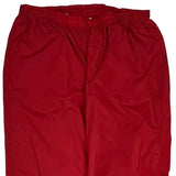 Nike Track Pants - 2XL Red Polyester