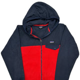 Age 12 Patagonia Hoodie - Large Navy Polyester