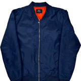 AsstSeries Bomber Jacket - Medium Blue Polyester