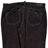 Calvin Klein Jeans Cord Trousers - 32″ Waist Grey Corduroy
