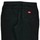 Dickies Pants - 36W 30L Black Cotton