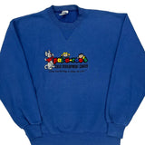 Made In USA Russell Athletic Graphic Sweatshirt - Large Blue Cotton