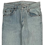 501 Levis Jeans - 28W UK 8 Light Wash Denim