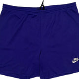 Made In USA Nike Sport Shorts - XL Blue Polyester