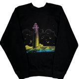 Unbranded Graphic Sweatshirt - Medium Black Cotton