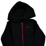 Age 24 Months True Religion Graphic Hoodie - 2XS Black Cotton