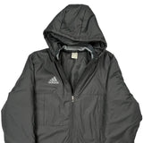 Adidas Jacket - XL Gray Polyester