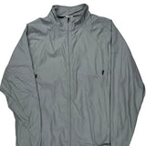 Nike Windbreaker - Large Grey Polyester