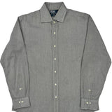 Polo By Ralph Lauren Shirt - Large Gray Cotton