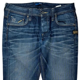 G-Star Slim Fit Jeans - 36W 31L Dark Wash Cotton