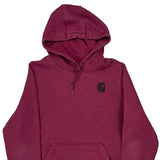Carhartt Hoodie - Large Purple Cotton