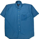 Blake Ralph Lauren Short Sleeve Shirt - 2XL Blue Cotton