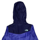 The North Face Fleece Jacket - XS Purple Polyester