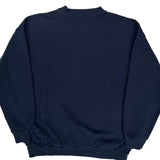 Denver Broncos Logo Athletics Football Sweatshirt - Large Navy Cotton