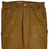 Dickies Carpenter Pants - 34W 32L Brown Cotton