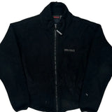 Made In USA Marmot Fleece Jacket - Medium Black Polyester