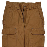 Unbranded Cargo Trousers - 33W 29L Brown Cotton