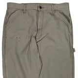 Dickies Carpenter Trousers - 34W 30L Khaki Cotton