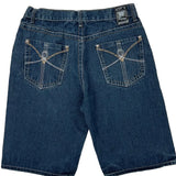 Fiend Denim Shorts - 30W 11L Blue Denim