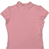 Nike Polo Shirt - Large Pink Cotton
