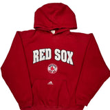 Boston Red Sox Adidas Graphic Hoodie - Large Red Cotton