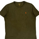 Polo By Ralph Lauren T-Shirt - Large Green Cotton