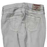 True Religion Jeans - 28W UK 6 White Cotton