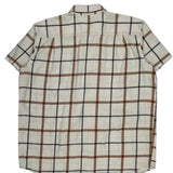 Rugged Flex Carhartt Checked Short Sleeve Shirt - 2XL Brown Cotton